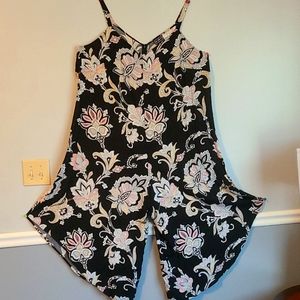 Black floral jumper